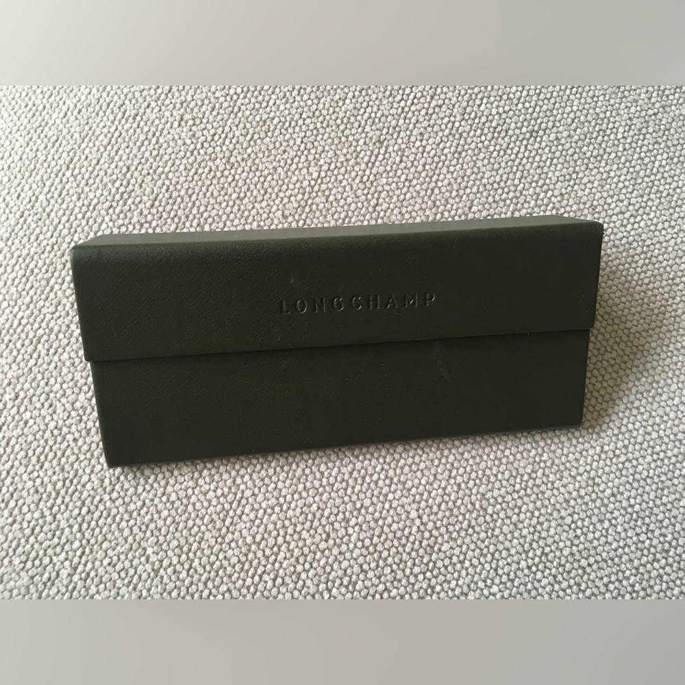 Longchamp Green Foldable Sunglasses/ Glasses Hard Case
